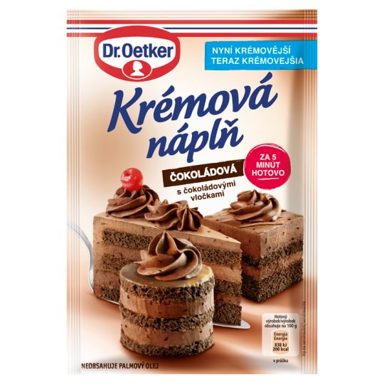 Dr. Oetker Cream Filling Choco 80 g