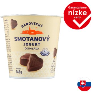 Milsy Bánovecký smotanový jogurt čokoláda 145 g