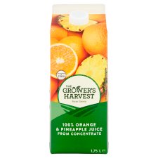 The Grower's Harvest 100% Orange & Pineapple Juice from Concentrate 1.75 L