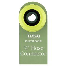 Tesco Outdoor Hose Connector 3/4" 19 mm