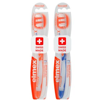 elmex InterX zubná kefka stredná