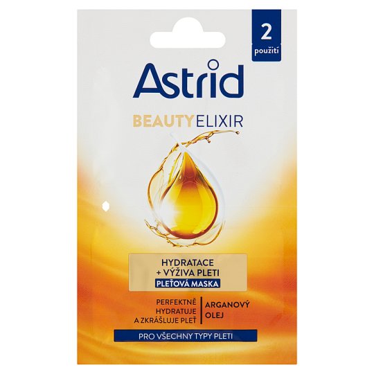 Astrid Beauty Elixir Moisturizing and Nourishing Face Mask 2 x 8 ml