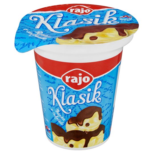 Rajo Klasik Jogurt banán v čokoláde 125 g