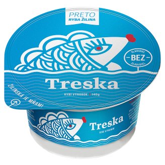 Ryba Žilina Preto Treska v majonéze 140 g