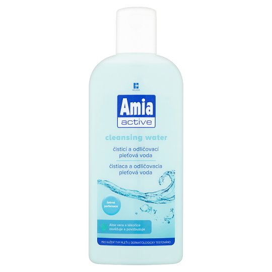 Amia Active Čistiaca a odličovacia pleťová voda 200 ml