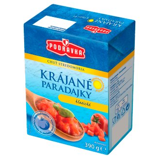 Podravka Krájané paradajky klasické 390 g