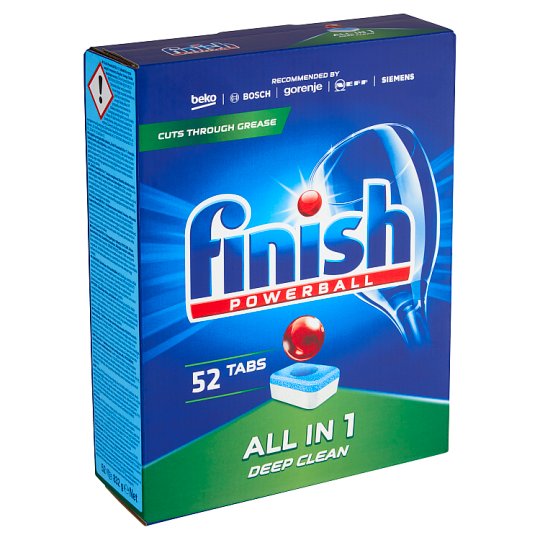 Finish Powerball All in 1 tablety do umývačky riadu 52 ks 941,2 g
