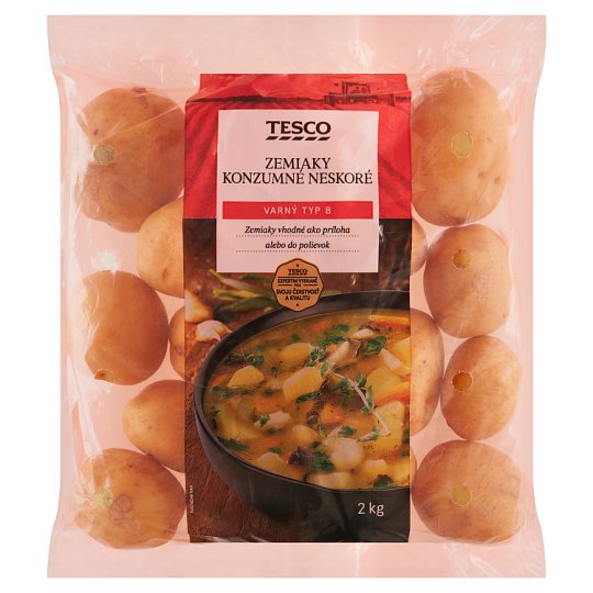 Tesco Potatoes B Consumable Late Washed B 2 kg