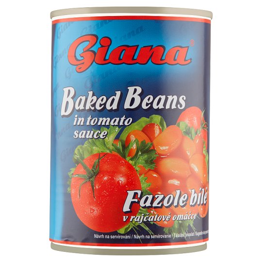 Giana Fazuľa biela v paradajkovej omáčke 420 g