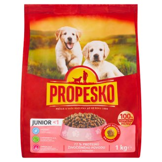 Propesko Kompletné krmivo pre šteňatá všetkých plemien 1 kg