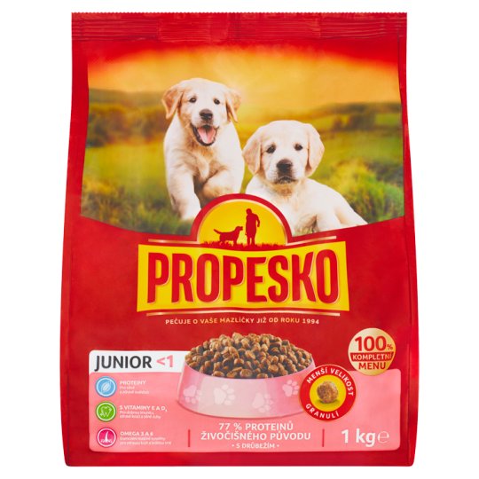Propesko Kompletné krmivo pre šteňatá všetkých plemien 1 kg