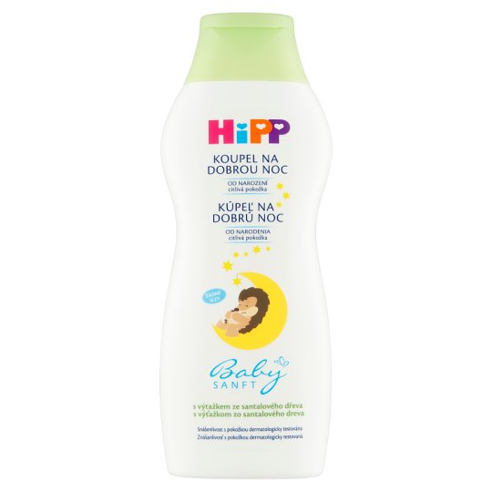 HiPP Babysanft Bath for Good Night from Birth Sensitive Skin 350 ml