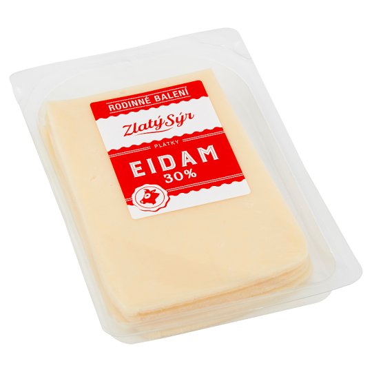 Zlatý Sýr Eidam 30% Slices 300 g