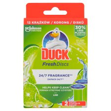 Duck Fresh Discs Lime WC Block Refill 2 x 36 ml (72 ml)