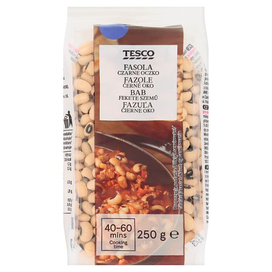 Tesco Fazuľa čierne oko 250 g