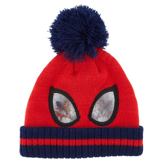 F&F Kids Chlapčenská reflexná brmbolcová Spiderman čiapka, 3-6 rokov