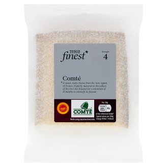 Tesco Finest Comte PDO plnotučný tvrdý syr vyrobený z nepasterizovaného kravského mlieka 200 g