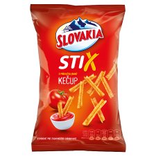 Slovakia Stix s príchuťou jemný kečup 120 g