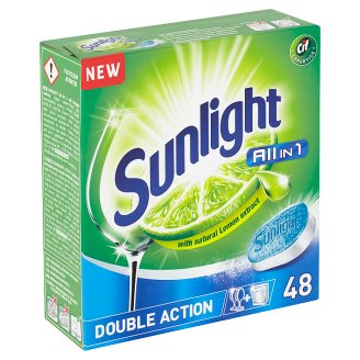 Sunlight All in 1 Tablety do umývačky riadu 48 ks 840 g