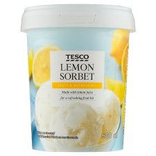 Tesco Lemon Sorbet 500 ml