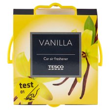 Tesco Vanilla Car Air Freshener 55 g