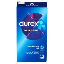 Durex Classic prezervatívy 12 ks