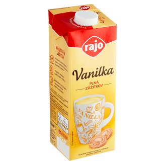 Rajo Vanilka ochutené mlieko s vanilkovou príchuťou 1 l