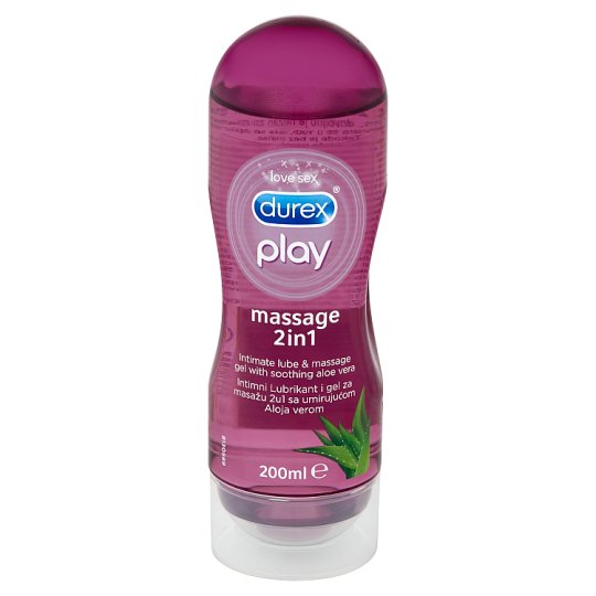 Durex Play Massage 2 v 1 masážny a lubrikačný gél s výťažkom z aloe vera 200 ml
