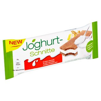 Joghurt - schnitte piškótové rezy s jogurtovou náplňou 28 g