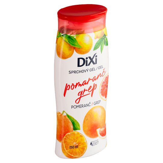 Dixi Shower Gel Orange and Grapefruit 250 ml Tesco Groceries