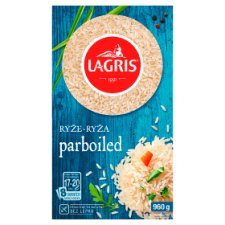 Lagris Rice Parboiled Shelled in Boiling Bags 960 g