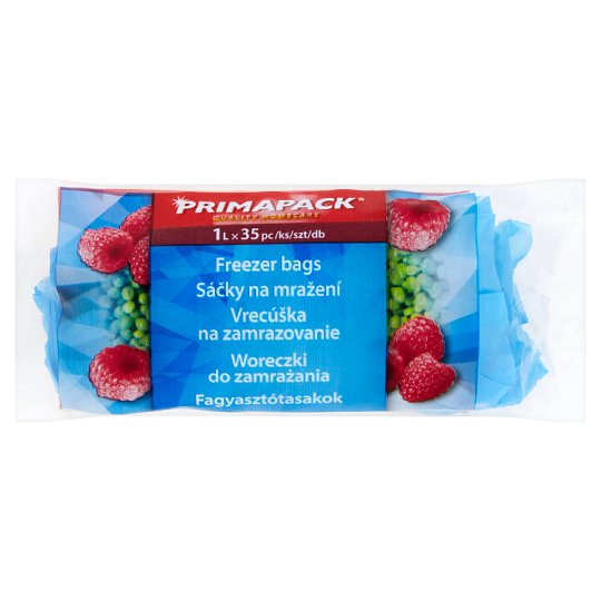 Primapack Vrecúška na zamrazovanie 1 l 35 ks
