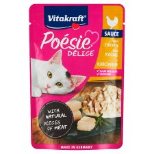 Vitakraft Poésie Délice Complete Food for Adult Cats 85 g
