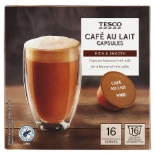 Nescafe Dolce Gusto Café Au Lait Decaff Coffee Pods x16 160g - Tesco  Groceries