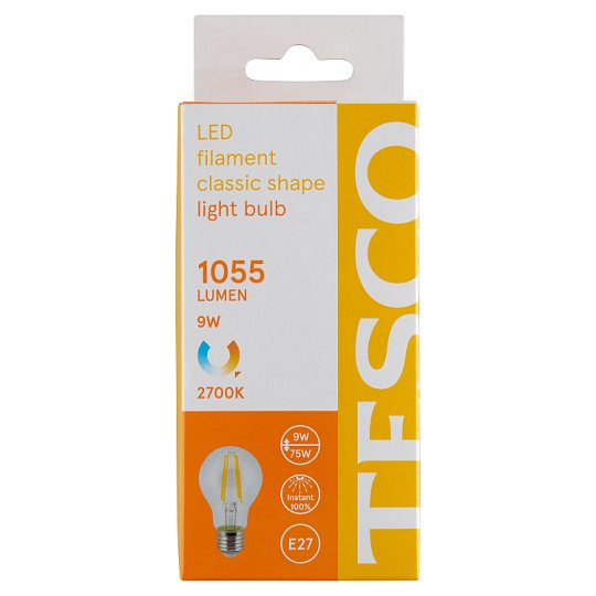 Tesco LED žiarovka 9W (75W) E27