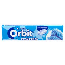 Wrigley's Orbit Mints Strong Mint Candies Sugar Free 16 pcs 28 g