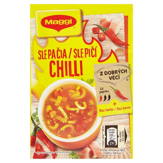 MAGGI Chutná pauza Slepačia chilli instantná polievka vrecko 14 g