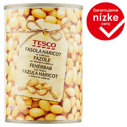 Tesco Haricot Bean in Brine 400 g