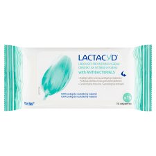 Lactacyd Antibacterial obrúsky na intímnu hygienu 15 ks
