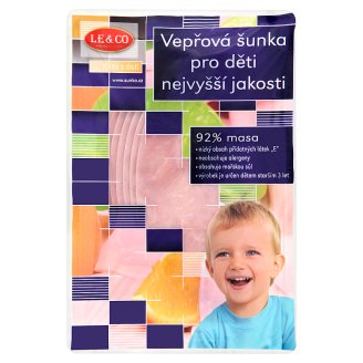 Le & Co Šunka pre deti špeciál krájaná 100 g