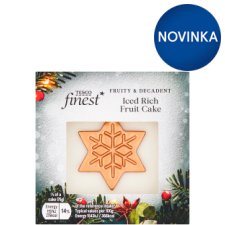 Tesco Finest Iced Rich Fruit Cake 150 g