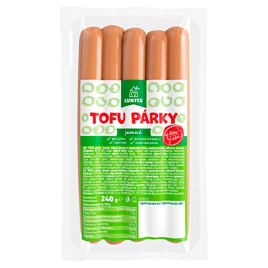 Lunter Tofu párky jemné 240 g