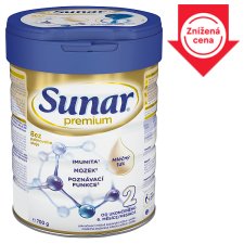 Sunar Premium 2 Follow-On Infant Milk 700 g