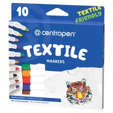 Centropen Značkovač na textil 10 ks
