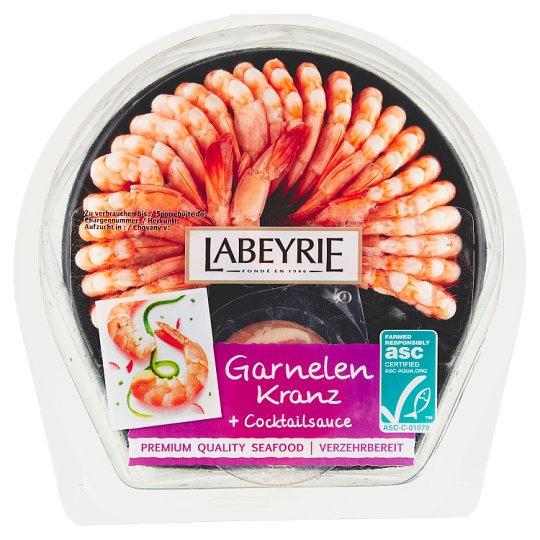 Labeyrie Shrimp Tails with Cocktail Sauce 130 g Tesco Groceries