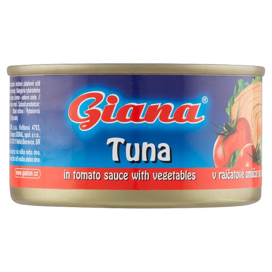 Giana Tuniak v paradajkovej omáčke so zeleninou 185 g
