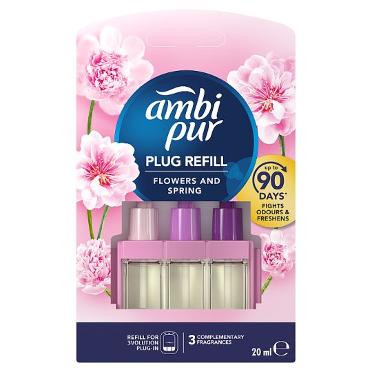 Ambi Pur 3Volution Flowers & Spring Náplň 20 Ml