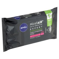 Nivea MicellAir Expert Biodegradable Micellar Cleansing Wipes 20 pcs