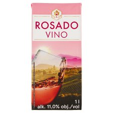 Tesco Rosado ružové víno 1 l
