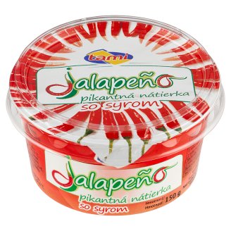 Tami Jalapeño pikantná nátierka so syrom 150 g